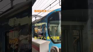 鶴橋駅発車メロディー【ヨーデル食べ放題】 [upl. by Dnomder513]