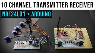 Build an Arduino Radio Transmitter amp Receiver for RC Aircraft amp Vehicles [upl. by Dow23]