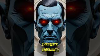 When THRAWN FIRST FEARED the EMPIRE starwars [upl. by Rebmetpes]