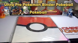 Ultra Pro Pokemon Binder  Pokeball [upl. by Ynafets]