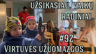 Užsikasiau vaikų radiniai Virtuvės užuomagos 92 [upl. by Bolte539]