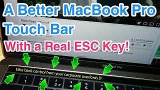 A Better MacBook quotProquot Touch Bar with a real ESC key [upl. by Franciskus116]