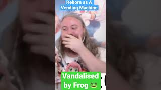 🐸 Vandalized by FROGS Worst ISEKAI LIFE EVER Reborn as a Vending Machine Episode 1 Reaction shorts [upl. by Fiester]