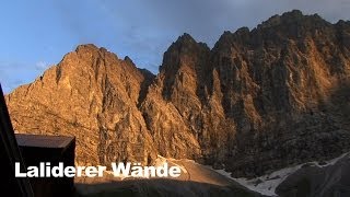 Karwendel Laliderer Wände und die Falkenhütte [upl. by Cox]