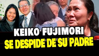 KEIKO FUJIMORI SE DESPIDE DE SU PADRE Y CONFIRMA SU PARTIDA A LOS 86 AÑOS [upl. by Nosemyaj]