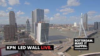 Live Stream  Erasmusbrug Rotterdam  KPN Led Wall [upl. by O'Carroll215]