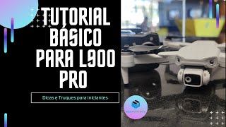 Drone L900 Pro  Dicas e tutorial básico  Controle remoto  Função GPS Resolvido [upl. by Berriman]