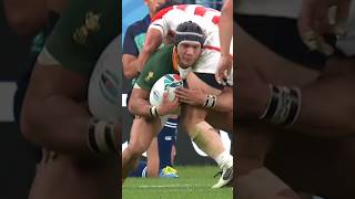 Cheslin Kolbe has some serious leg powerSpringboks vs JapanRugby [upl. by Eladnyl]