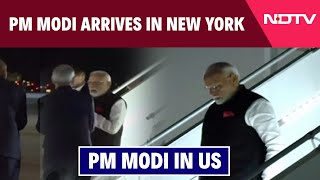 PM Modi Quad  PM Modi US  PM Modi Arrives In New York [upl. by Bernete235]