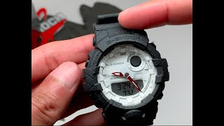 GShock Asics Tiger GBA800 x Casio Collaboration Review  Bluetooth Step Tracker [upl. by Assillim]