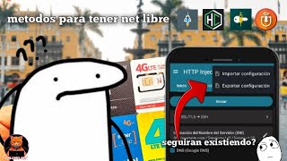 métodos para tener net libre  seguirán existiendo parte 1 [upl. by Emmuela624]