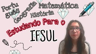 Estudando Para o IFSUL [upl. by Benge]