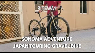 Riteway Sonoma Adventure Japan Touring Gravel Bike Desain Mirip Crust amp All City Bike [upl. by Anhsirk]