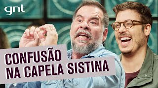 Leandro Hassum relembra episódio traumático na Capela Sistina  Que História é essa Porchat [upl. by Rednasxela19]