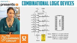 How Combinational Logic Devices Work  The Learning Circuit [upl. by Yortal]