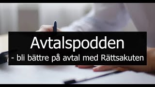 Avtalspodden  Reklamation av konsumenttjänst [upl. by Klinges]