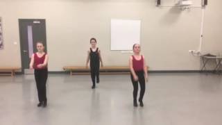 Knights Academy  Grade 3 Tap  Close Work Warm Up [upl. by Irneh979]