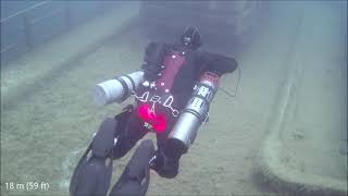 Recreational rebreather diving in Hemmoor Germany  july 2021 [upl. by Annor]