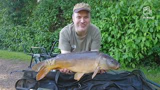 Horseshoe lake at Cefn Mably A look at my first 30lb carp dynamitebaits stickybaits probaits [upl. by Celene917]