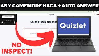 The NEWEST QUIZLET HACK For School Chromebook 2024 No Inspect  AUTO CORRECT ANSWER  MORE [upl. by Jordanson]