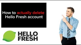 How to actually delete your Hello Fresh account on iphone2024NEW [upl. by Ambrosius378]