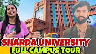 Sharda University Full Campus Tour [upl. by Powers]