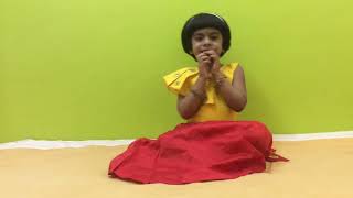 Karnataka Rajyotsava  Kannada naadina veera ramaniya song by Vedhika Inchara [upl. by Eissel]