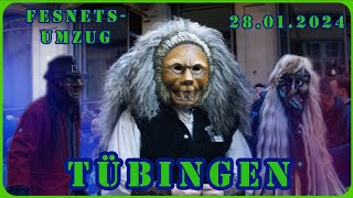 Amazing Tübinger Fasnetsumzug Carnival Parade 2024  Pure Fun [upl. by Onida]