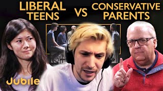 This Video Melted My Brain  Liberal Teens vs Conservative Parents [upl. by Llewsor]