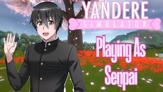 Playing As Senpai Eliminating All the 10 Rivals 25  YANDERE SIMULATOR [upl. by Nuahsor]