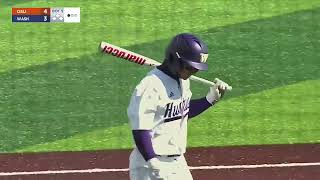 Oregon State Baseball Highlights vs Washington 4123  Game 1 [upl. by Garfield]