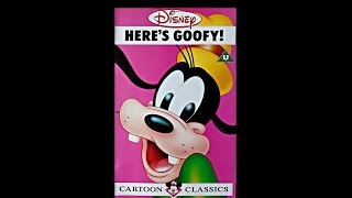 Digitized opening to Heres Goofy UK VHS [upl. by Eilatam]