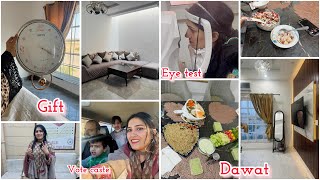 Huge dawat vlog  Eyes test krwayi shifa hospital se  1st time vote caste kya 🥹 [upl. by Anitsyrhk405]