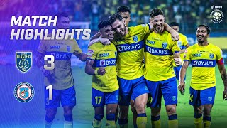 Highlights  Kerala Blasters FC 31 Jamshedpur FC  MW 13 Hero ISL 202223 [upl. by Nnaarual]