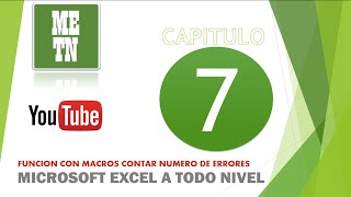 función para contar errores en Microsoft Excel [upl. by Behlau]