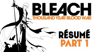 Résumé Bleach  Thousand Year Blood War Part 1 [upl. by Anile]