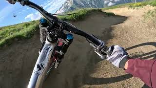 DH Les Deux Alpes 2024 Diable Fury 666 Commençal Suprem DH V4 [upl. by Perlman959]