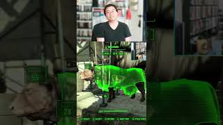 Helping the Synths Create a Makeshift Cow Headgate gaming fallout mutant animal glitched [upl. by Eelac]