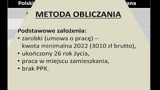 Polski ład  obliczanie wynagrodzenia  kwota minimalna 2022 [upl. by Eerrehc]