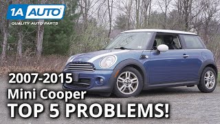 Top 5 Problems Mini Cooper Hatchback 20072013 2nd Generation [upl. by Alit]