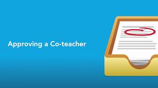 How to Invite and Approve Co Teachers in Showbie [upl. by Enilec]