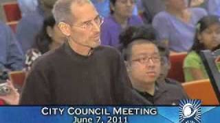 Steve Jobs Presents to the Cupertino City Council 6711 [upl. by Fakieh]