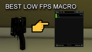 FASTEST LOW FPS MACRO IN DA HOOD 2024 [upl. by Noiram]