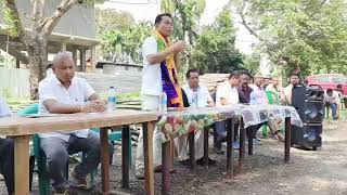 Valuable Delivery Speech By MP Candidate Sjt Kampa Borgoyary [upl. by Aniretake]