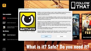 Battleye on GTA Launcher for PC  how safe is it amp do you need it for GTA Online amp GTA 5 Story Mode [upl. by Mooney180]