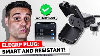 The Best Waterproof Outdoor Smart Plug  ELEGRP [upl. by Lenci]