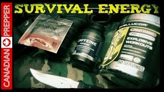 Caffeine Pills for Survival Kits  Canadian Prepper [upl. by Miles]