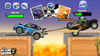 😱 BEATING BOSS WITH RAIDER  IN  Hill Climb Racing 2 [upl. by Norm243]