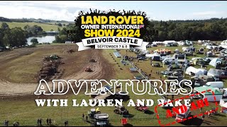 LAND ROVER OWNER INTERNATIONAL  LRO 2024  BELVOIR CASTLE  DISCOVERY 4 [upl. by Hairam]