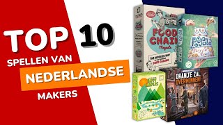 Top 10  Spellen van Nederlandse Makers [upl. by Gurney]